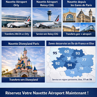 Réservation Navette Tournan en Brie